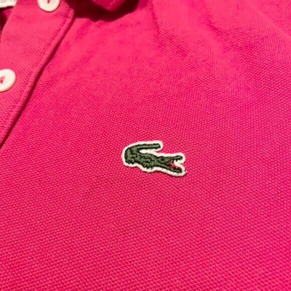 Lacoste Polo Shirt Kids Girl Size‎ 12 Long Sleeve - Picture 10 of 16